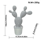 Glittering Cactus Decoration Figure | Thrascher