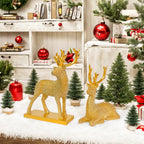 Glittering Reindeer Decorative Figure | Thrascher