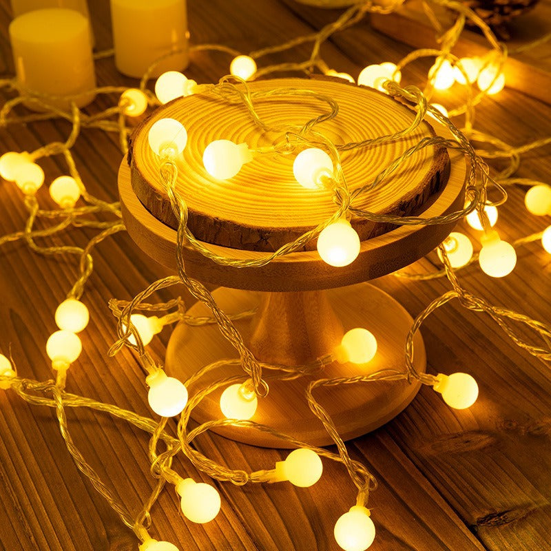 Globe LED String Lights for Atmospheric Home Decor | Thrascher