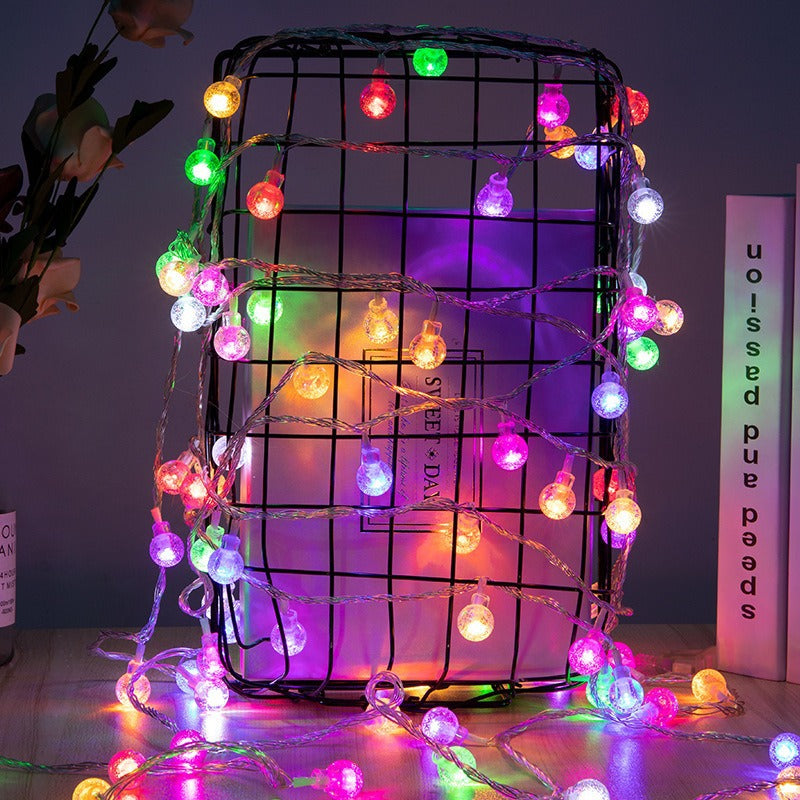Globe LED String Lights for Atmospheric Home Decor | Thrascher