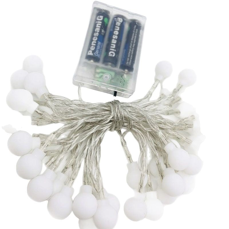 Globe LED String Lights for Atmospheric Home Decor | Thrascher