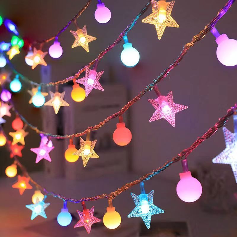 Globe LED String Lights for Atmospheric Home Decor | Thrascher