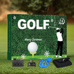 Golf-Themed Advent Calendar Gift Set with Compartments for Indoor Display, view 4