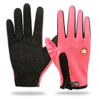 Thermal Water-Resistant Winter Gloves with Touchscreen Fingertips for Biking and Golf