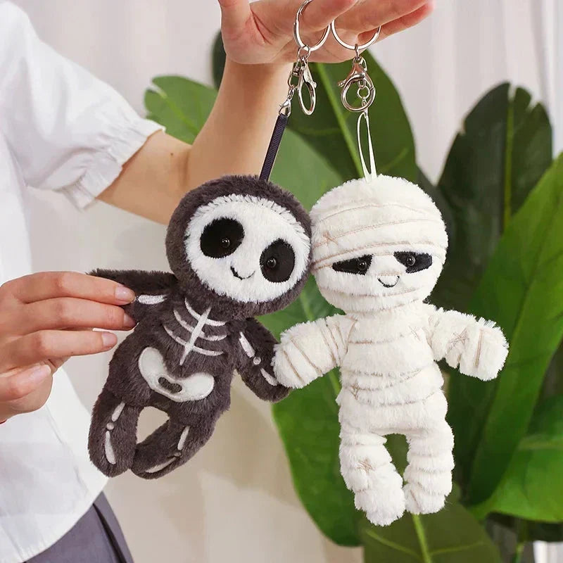 Halloween Skeleton and Mummy Plushies, 13–17.7 in, Sold Individually, view 10