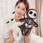 Halloween Skeleton and Mummy Plushies, 13–17.7 in, Sold Individually, view 13