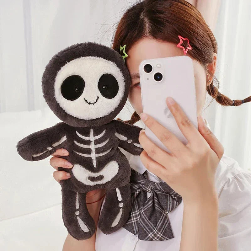 Halloween Skeleton and Mummy Plushies, 13–17.7 in, Sold Individually, view 15