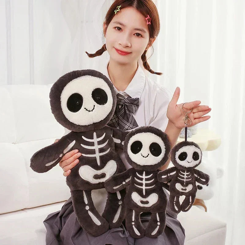 Halloween Skeleton and Mummy Plushies, 13–17.7 in, Sold Individually, view 2