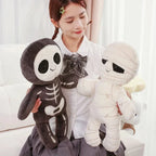 Halloween Skeleton and Mummy Plushies, 13–17.7 in, Sold Individually, view 20