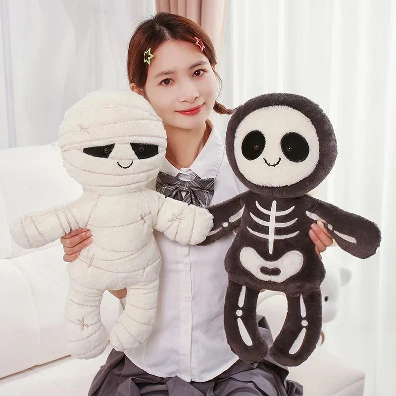 Halloween Skeleton and Mummy Plushies, 13–17.7 in, Sold Individually, view 21
