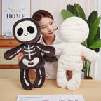 Halloween Skeleton and Mummy Plushies, 13–17.7 in, Sold Individually, view 6