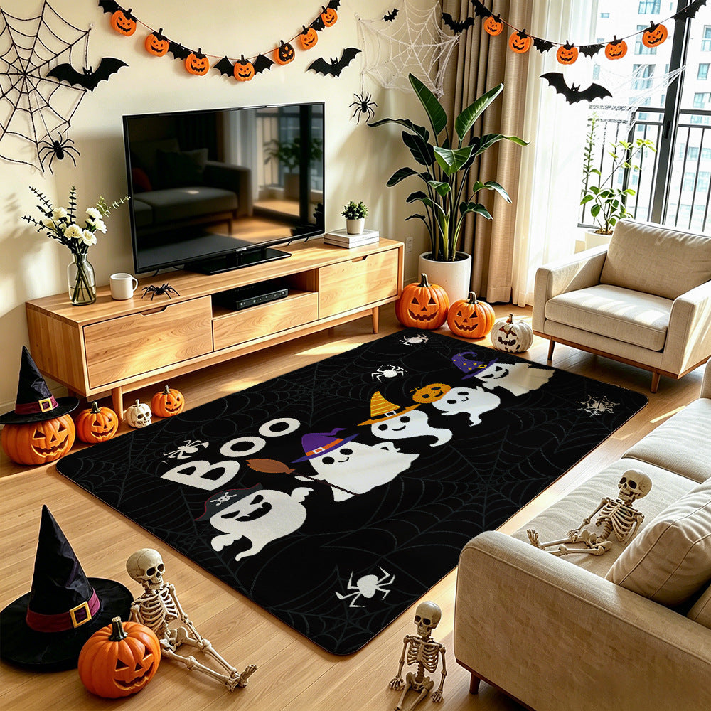 Halloween-Themed Area Rug Soft Textile Non Slip | Thrascher