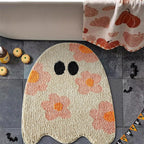 Halloween-Themed Ghost Bath Mat | Thrascher