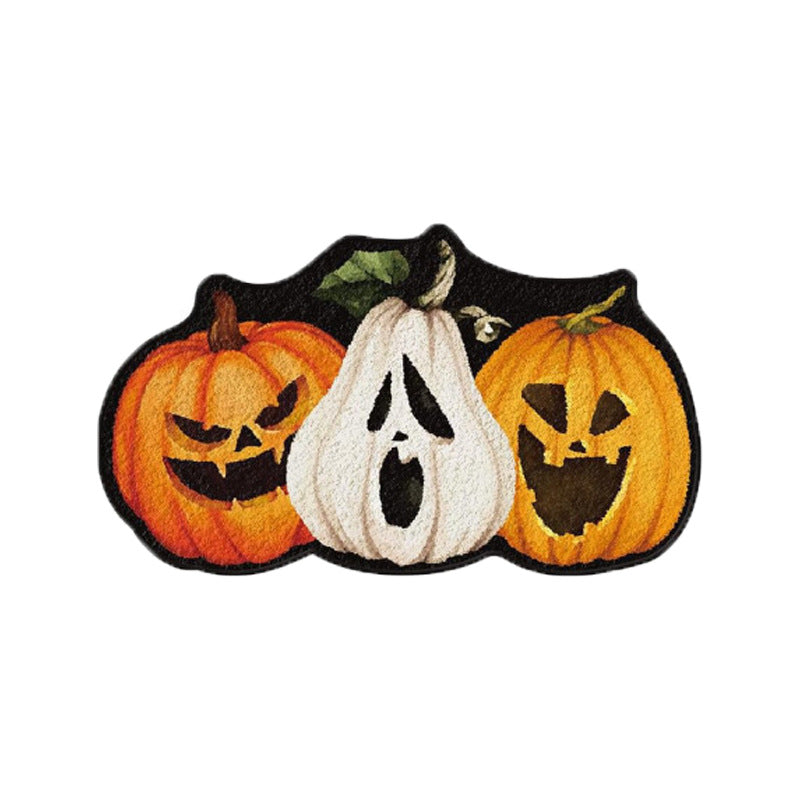 Halloween-Themed Ghost Bath Mat | Thrascher