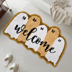 Halloween-Themed Ghost Bath Mat | Thrascher