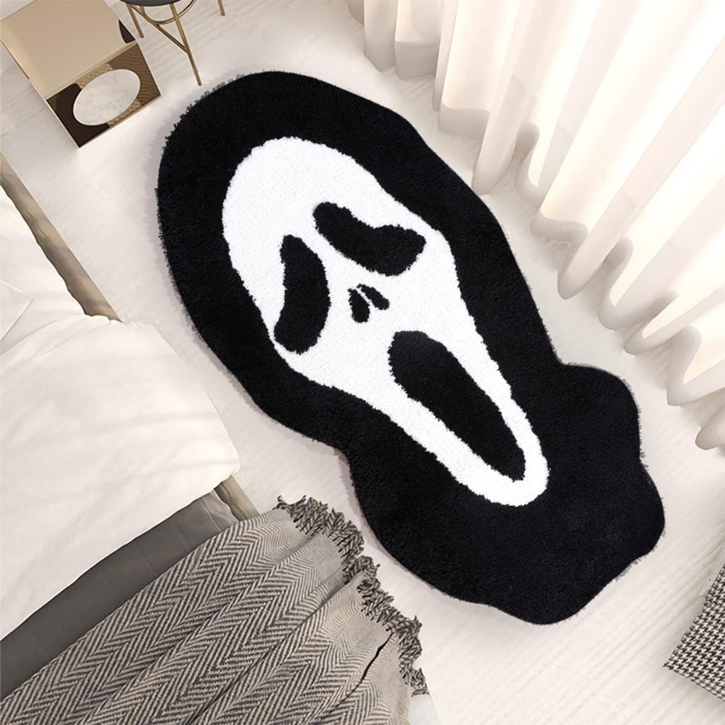 Halloween-Themed Ghost Bath Mat | Thrascher