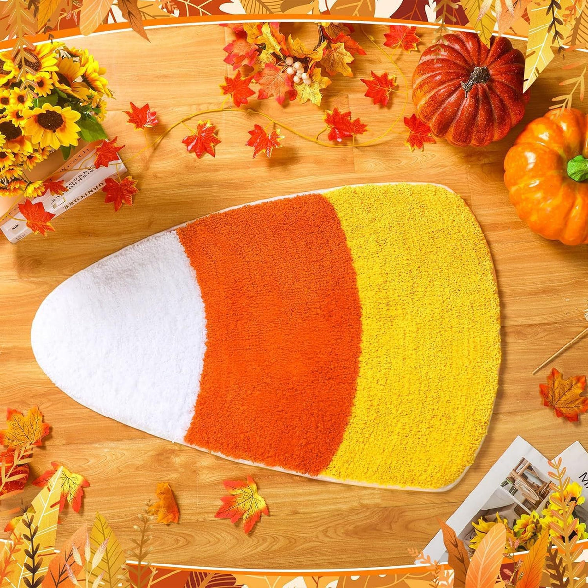 Halloween-Themed Ghost Bath Mat | Thrascher