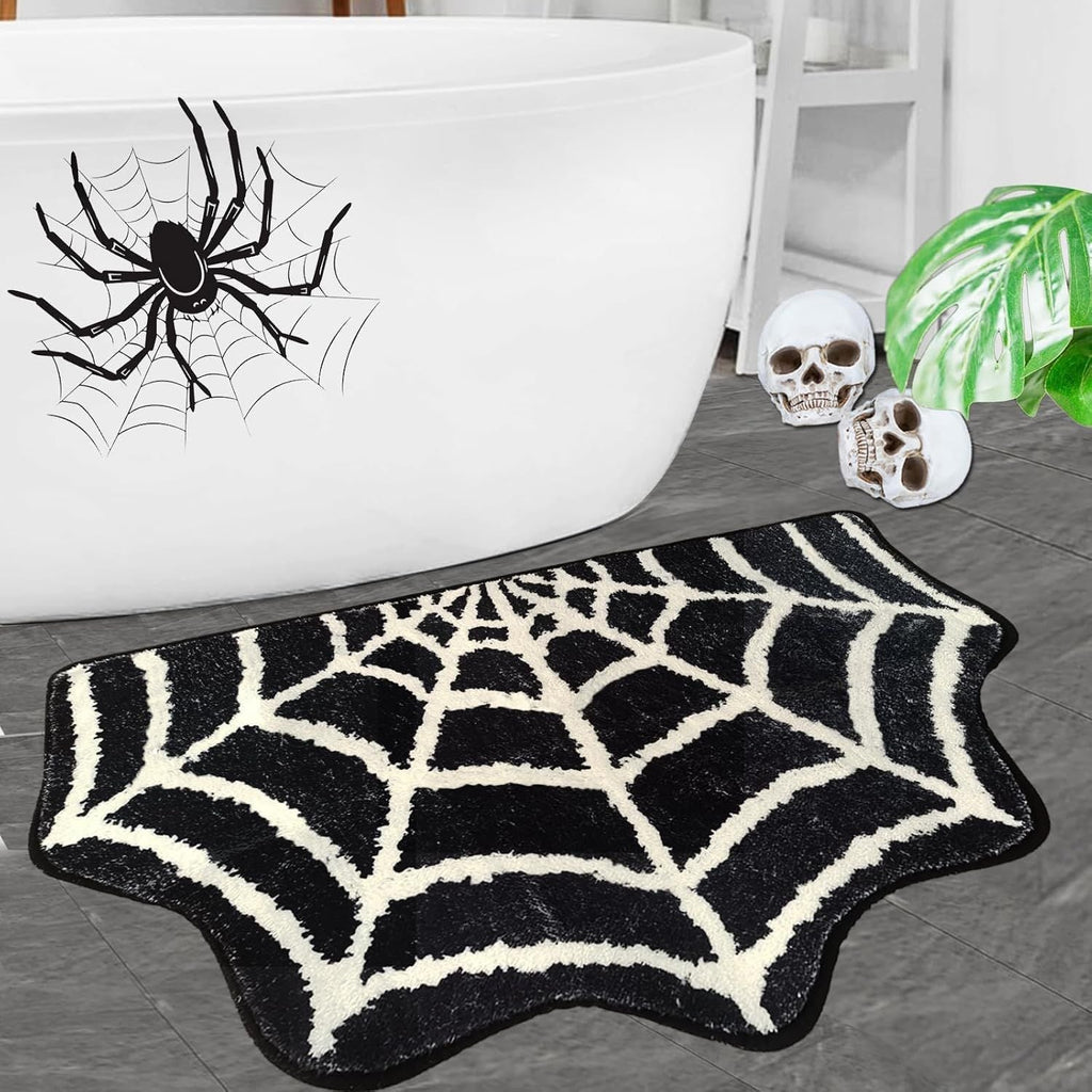 Halloween-Themed Ghost Bath Mat | Thrascher