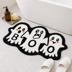 Halloween-Themed Ghost Bath Mat | Thrascher