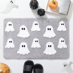 Halloween-Themed Ghost Bath Mat | Thrascher