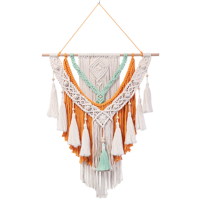 Hand-Knotted Macrame Wall Hanging | Thrascher