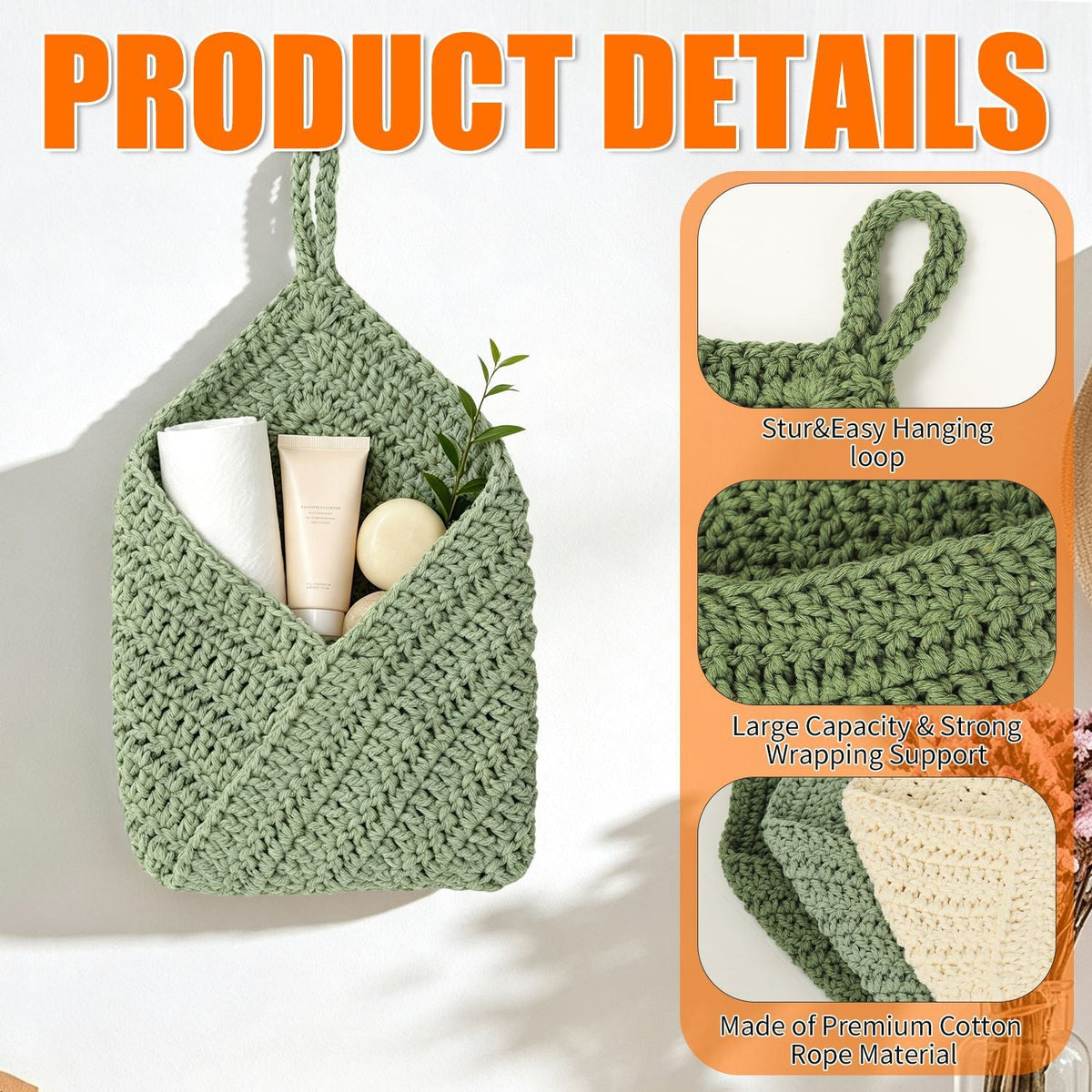Hand-Knotted Storage Bag | Thrascher