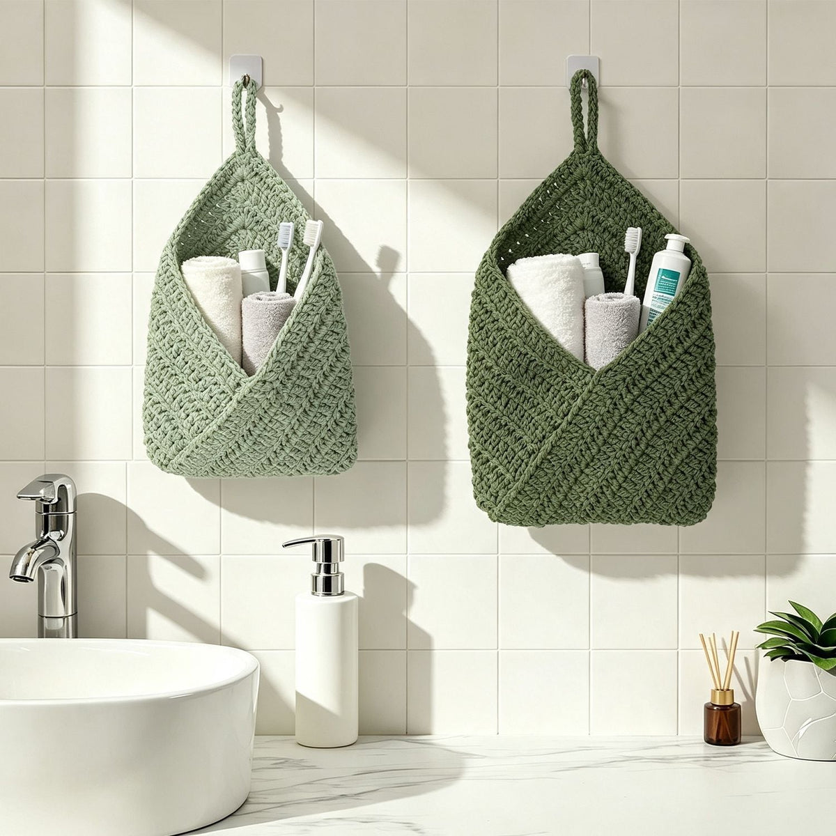 Hand-Knotted Storage Bag | Thrascher