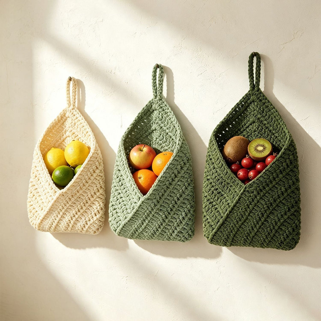 Hand-Knotted Storage Bag | Thrascher