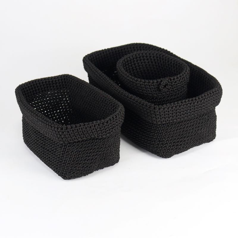 Hand-Knotted Storage Baskets | Thrascher