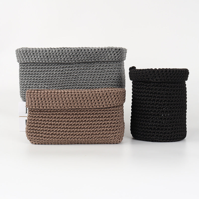 Hand-Knotted Storage Baskets | Thrascher