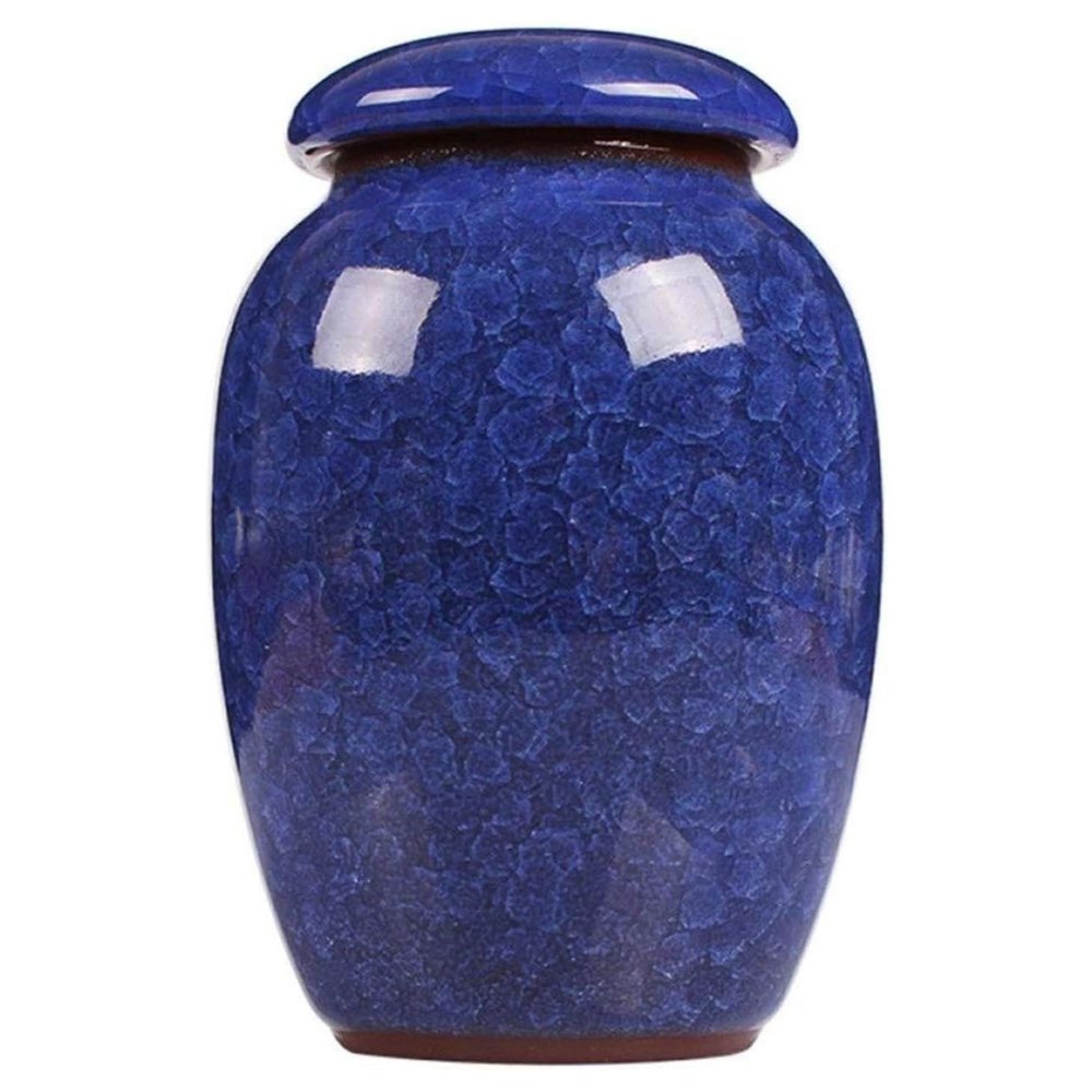 Hand-Painted Ceramic Pet Urn for Small Pets, 300 ml, 4.7 in H, view 10