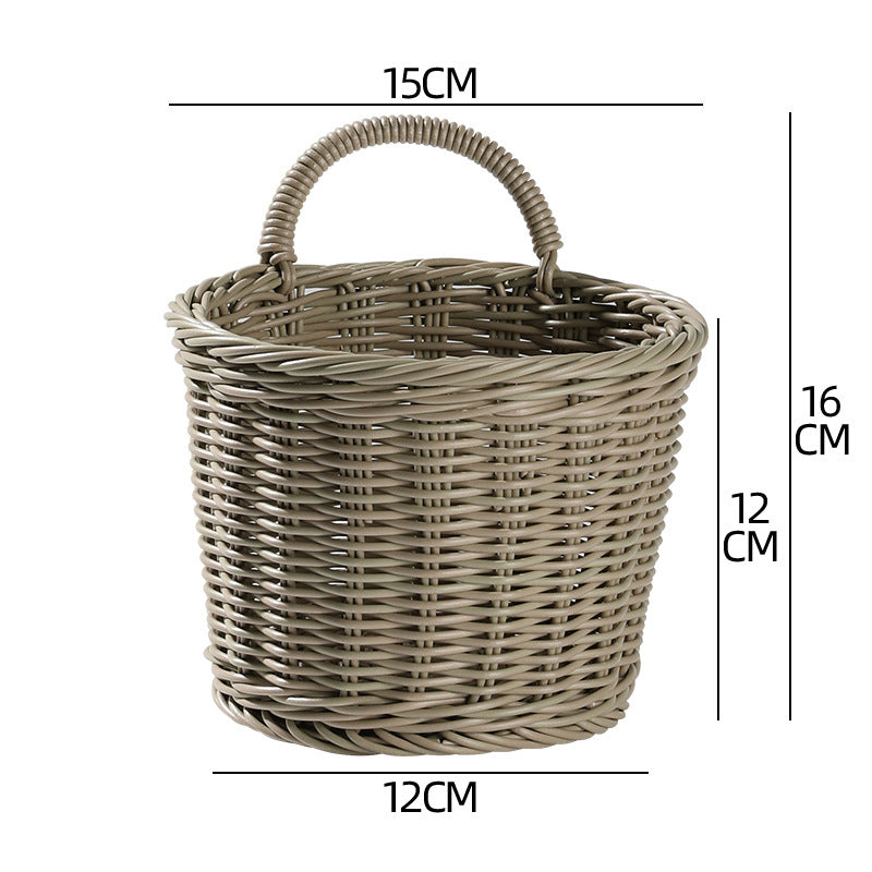 Hand-Woven Decorative Storage Basket | Thrascher