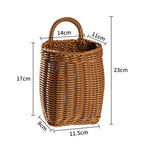 Hand-Woven Decorative Storage Basket | Thrascher