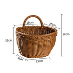Hand-Woven Decorative Storage Basket | Thrascher