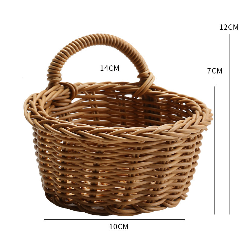 Hand-Woven Decorative Storage Basket | Thrascher