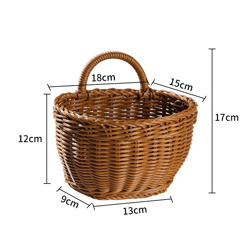Hand-Woven Decorative Storage Basket | Thrascher
