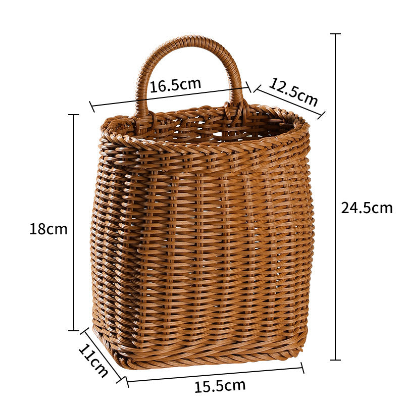 Hand-Woven Decorative Storage Basket | Thrascher