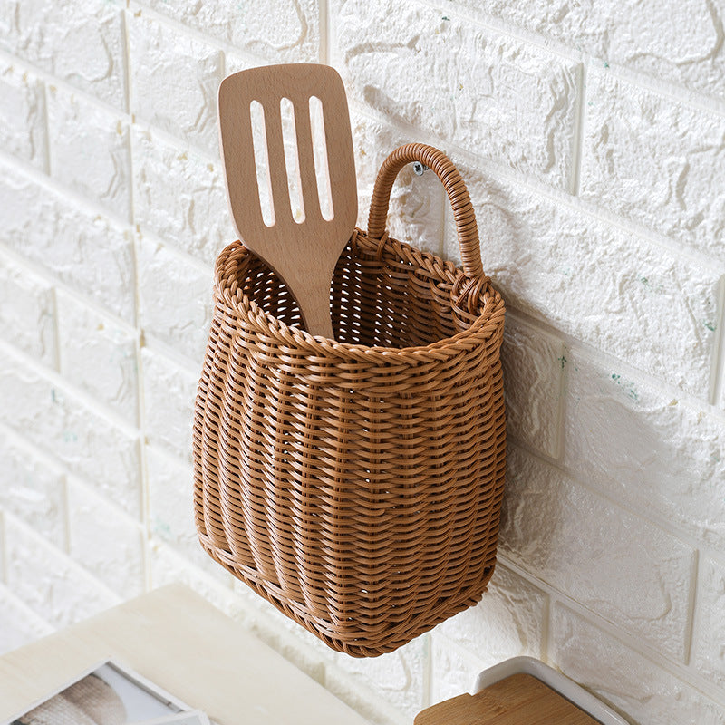 Hand-Woven Decorative Storage Basket | Thrascher