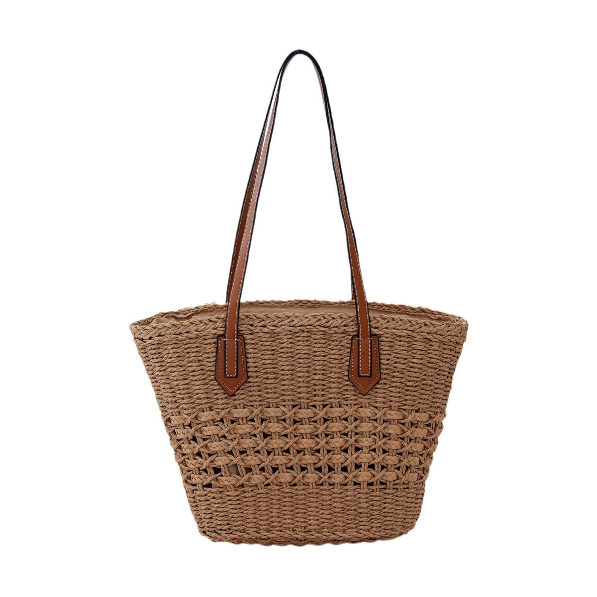 Handbag Beige Brown Modern Design | Thrascher