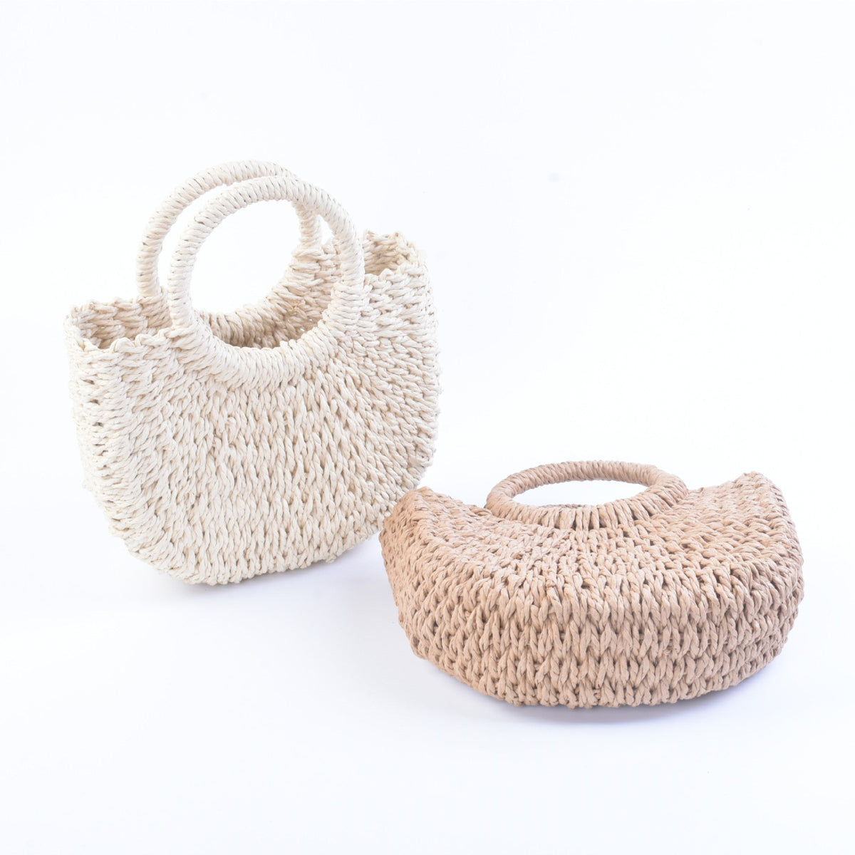 Handbag Beige Brown | Thrascher