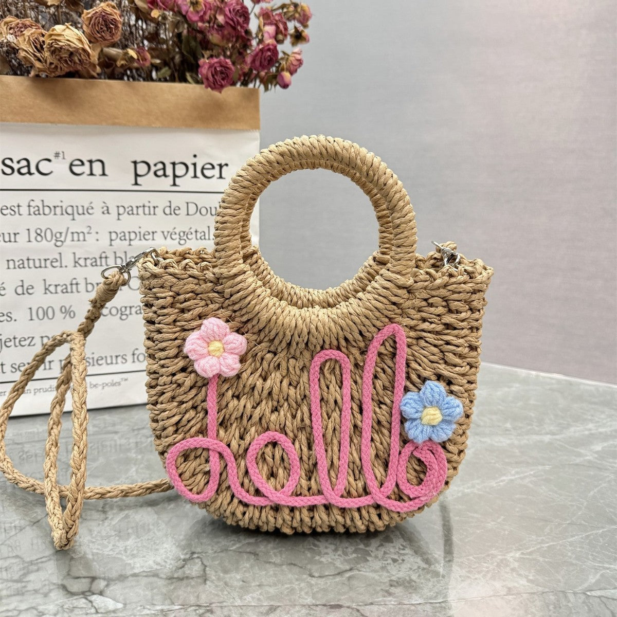 Handbag Brown Beige | Thrascher
