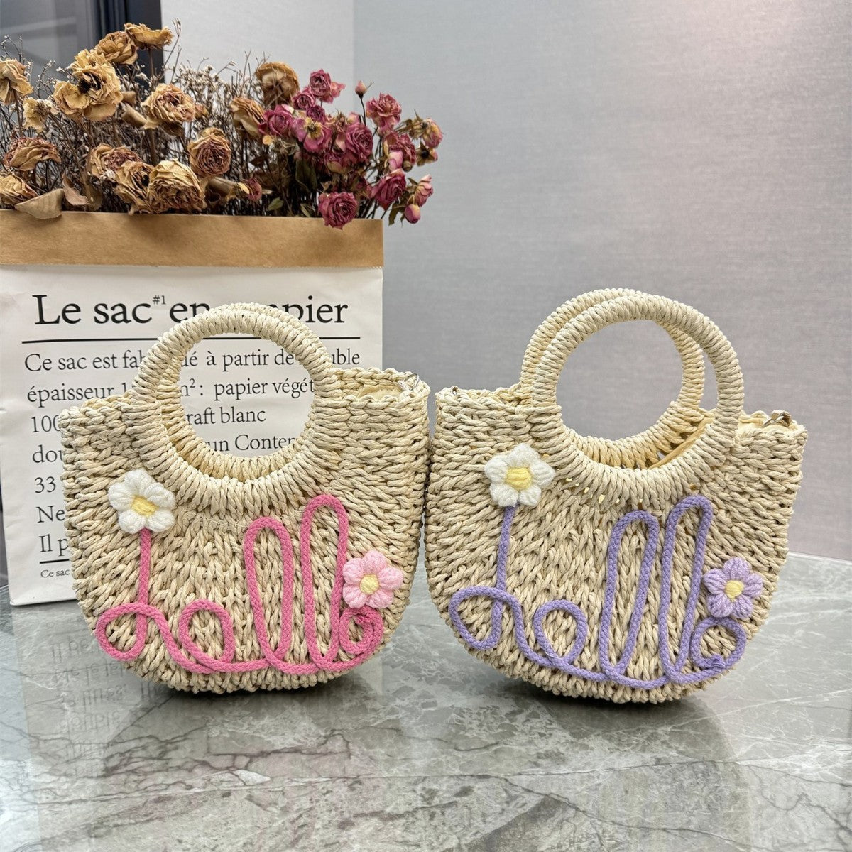 Handbag Brown Beige | Thrascher