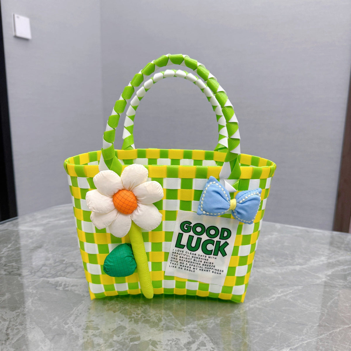 Handbag Yellow Green | Thrascher