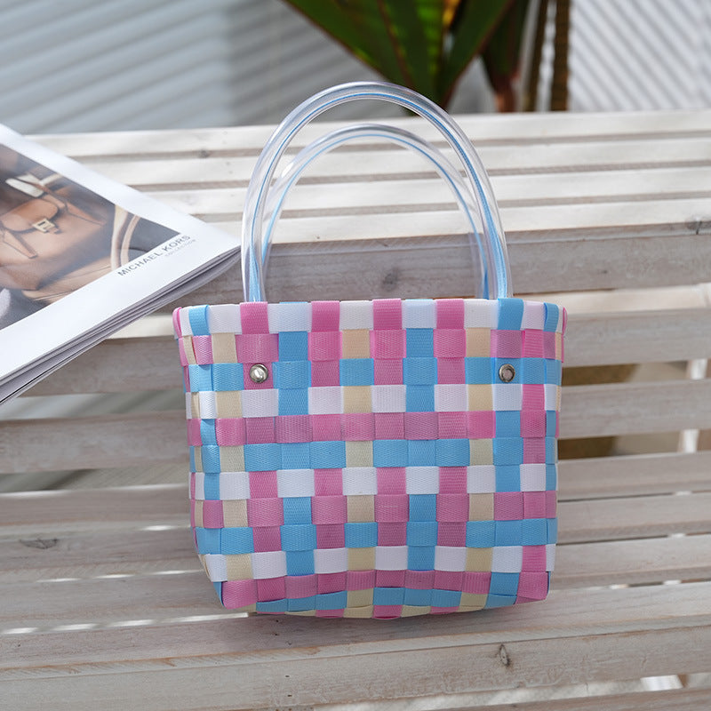 Handbag Yellow White | Thrascher