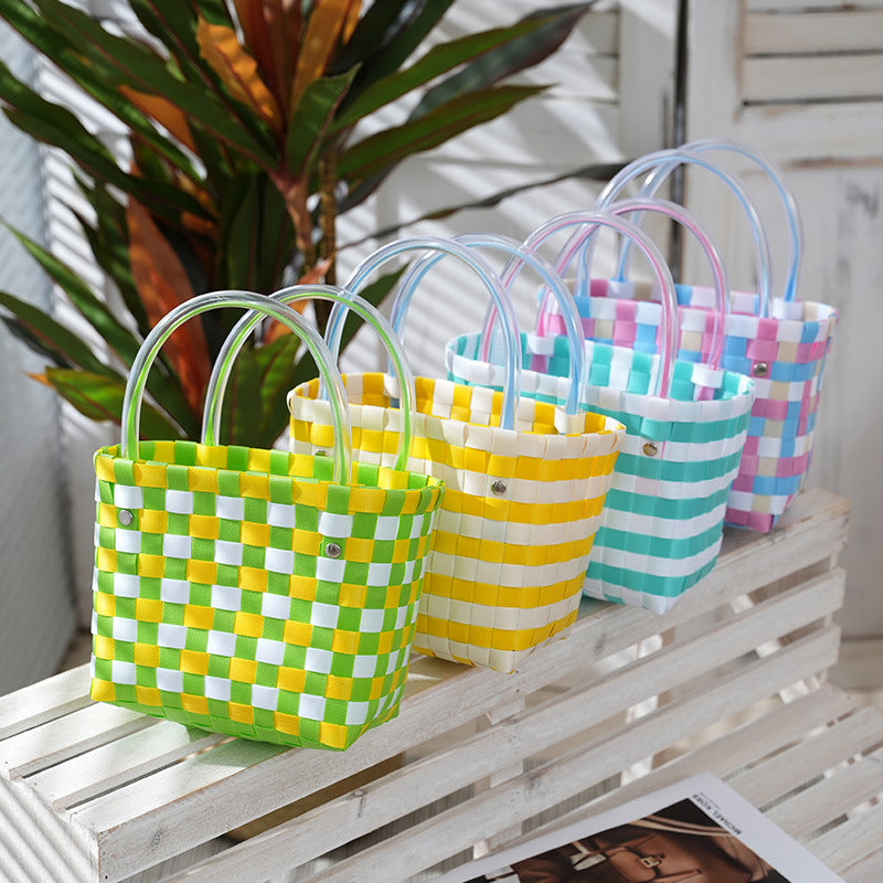 Handbag Yellow White | Thrascher