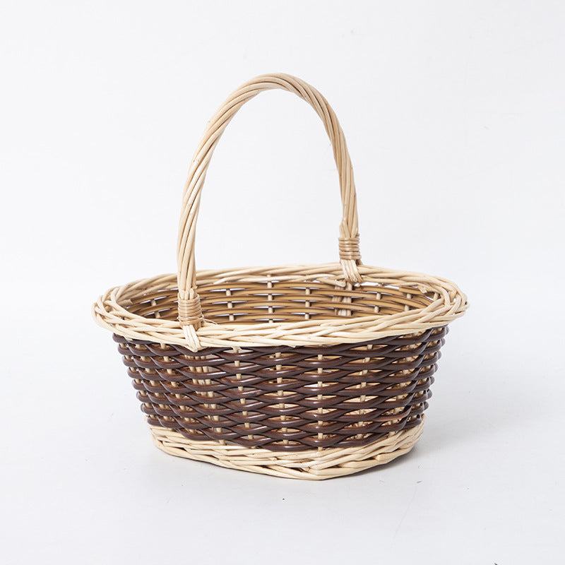 Handcrafted Basket Brown | Thrascher