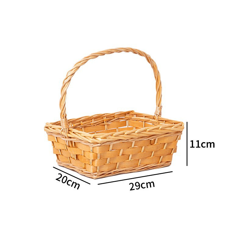 Handcrafted Basket made of Natural Rattan | Thrascher
