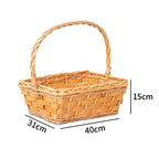 Handcrafted Basket made of Natural Rattan | Thrascher