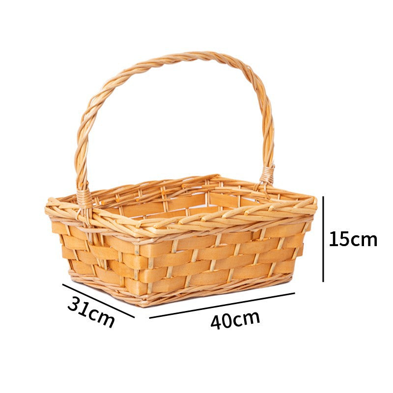 Handcrafted Basket made of Natural Rattan | Thrascher