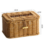 Handcrafted Basket Storage Box | Thrascher